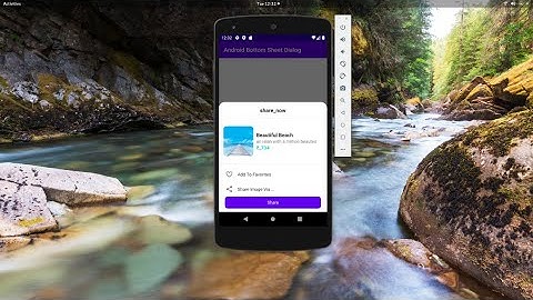 Android Bottom Sheet Dialog  | Part 2 | Android Studio
