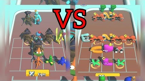 A Merge Alphabet Lore Run vs Merge Rainbow 3D Run game! Merge battle 19vs9