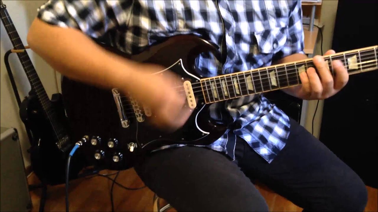 5 Seconds Of Summer - She Looks So Perfect (Guitar Cover) With New Guitar SOLO!