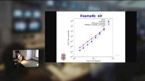 Mark Ainsworth DSCI Seminar  Pyramid algorithms for Bernstein Bezier finite elements of high nonunif