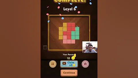 Jigsaw Wood Block Puzzle - Puzz Block Level 1 - 10 Walkthrough