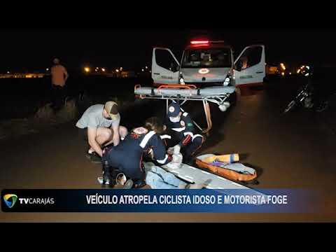 Veiculo atropela ciclista idoso e motorista foge sem prestar socorro a vítima  em Campo Mourão