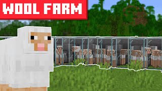 Minecraft Sheep Wool Farm 1.20.2 - BEST DESIGN