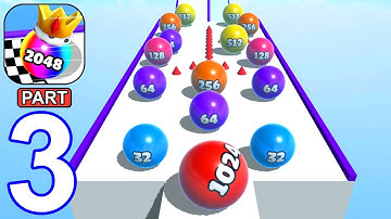 Ball Merge 2048 - Gameplay Walkthrough Part 3 Levels 17-24 (Android,iOS)