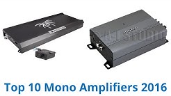 10 Best Mono Amplifiers 2016 