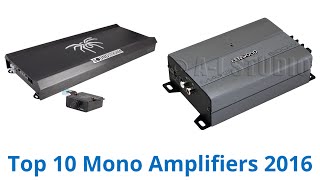 10 Best Mono Amplifiers 2016