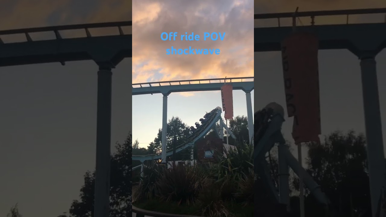 Some of the last off ride POV of shockwave