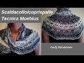 Scaldacollo/coprispalle uncinetto con tecnica Moebius - scarf crochet moebius