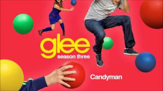 Video thumbnail of "Candyman - Glee [HD Full Studio] [Complete]"