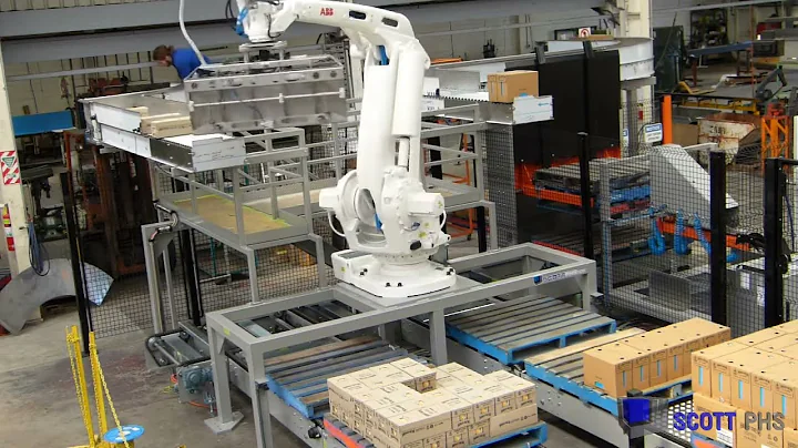 050 Robotic-Dual line palletizer by www.phsinnovate.com
