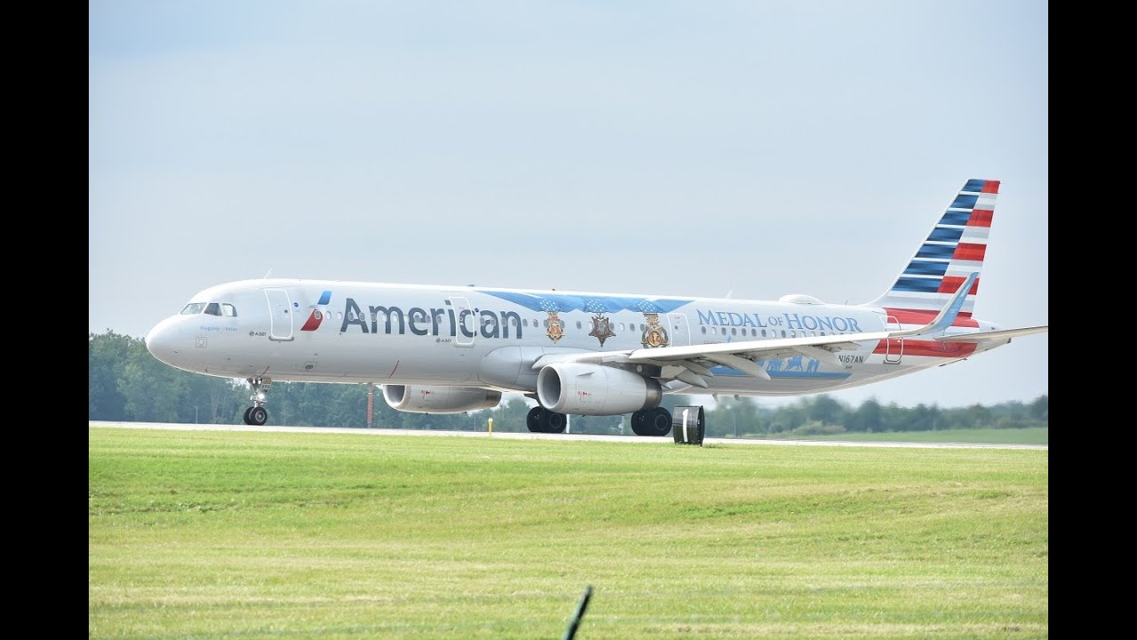 [4K] KCLE Plane Spotting Episode 19 ft American Flagship Valor Livery