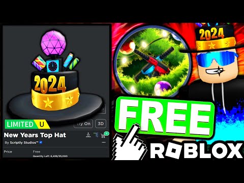 FREE UGC LIMITED! HOW TO GET New Years Top Hat! (ROBLOX Flag Wars EVENT)