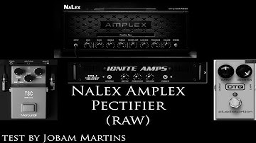 NaLex Amplex Pectifier raw(Mesa boogie dual rectifier) test - by Jobam Martins