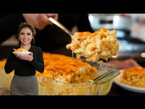 How to make the EASIEST Creamiest and Cheesiest Oven-Baked MAC & CHEESE