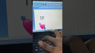 Heart symbol shortcut key ms word #msword #shortcutkeys #mswordtricks