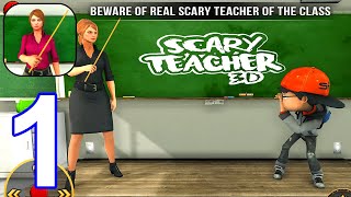 Scary Evil Teacher 3D - Gameplay Walkthrough Part 1 Tutorial All Levels (Android Gameplay) #1 screenshot 2