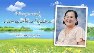 In loving Memory of Mama Leoncia Ysalina