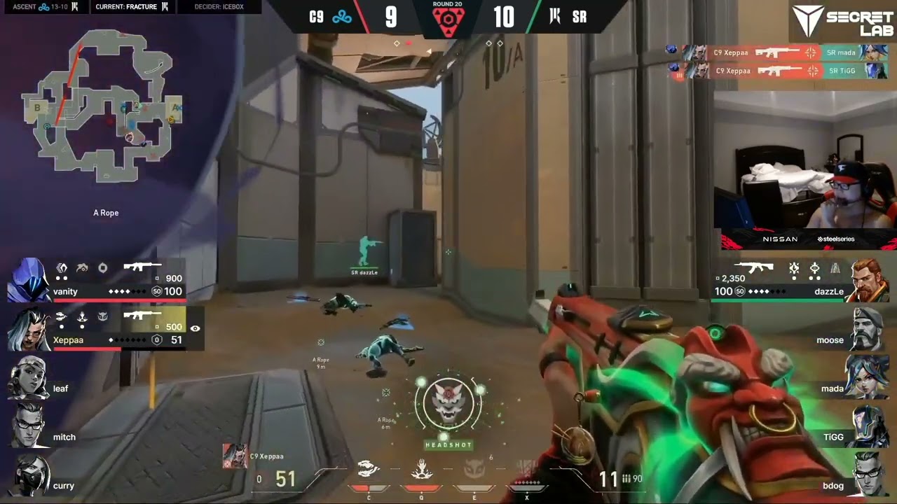 Shanks Reacts to C9 Xeppaa *NUTS* Fade 4k against Shopify Rebellion in NA LCQ