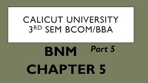 Basic numerical method #bnm|Bcom|3rdsem|calicut university |chapter5 part5