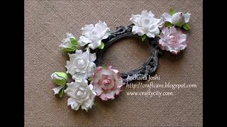Paper Flower Making - Gardenia Flowers by Archana Joshi (EK Sucess)
