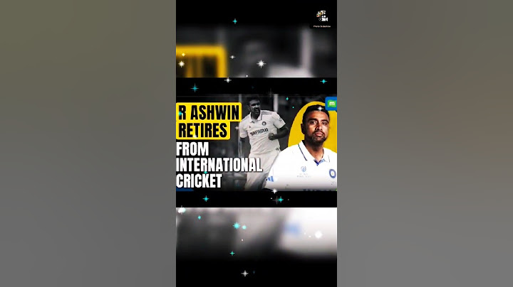 🚨 Ashwin announces retirement! 🚨 Indian legend bids farewell to international cricket | Fox Cricket