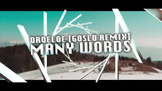 DROELOE - Many Words (GOSLO Remix)