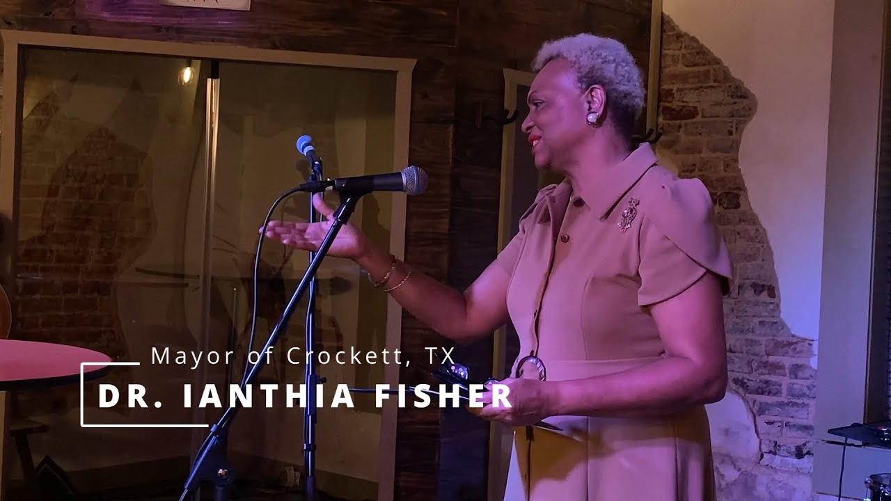 Crockett TX Mayor, Dr Ianthia Fisher // We're Going to do Great Things Here // Bldg Dedication