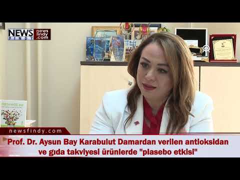 Prof. Dr. Aysun Bay Karabulut antioksidan ve gıda takviyeleri ile ilgili konuştu