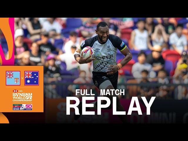 Finishing on a HIGH 📈 | Fiji v Australia | HSBC SVNS Hong Kong 2026 | Full Match Replay