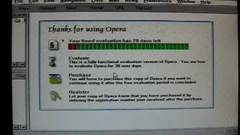 Web browsing in Windows 3.11