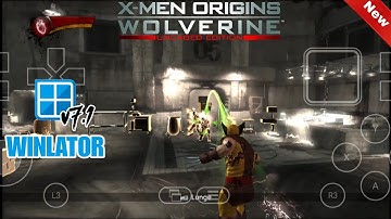 Winlator 7.1 : X-Men Origins Wolverine Gameplay(HD)/ Windows Emulator/ WoW64/ Android
