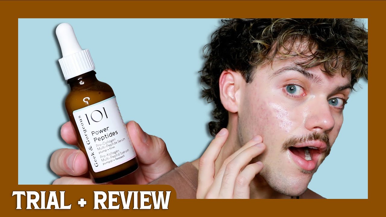 geek & gorgeous power peptides | trial + review - YouTube