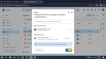 How To Upload a ZIP File in Google Drive and Share the Link