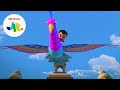 The Beautiful Bird Kite Chase 🦚 Mighty Little Bheem: Kite Festival | Netflix Jr