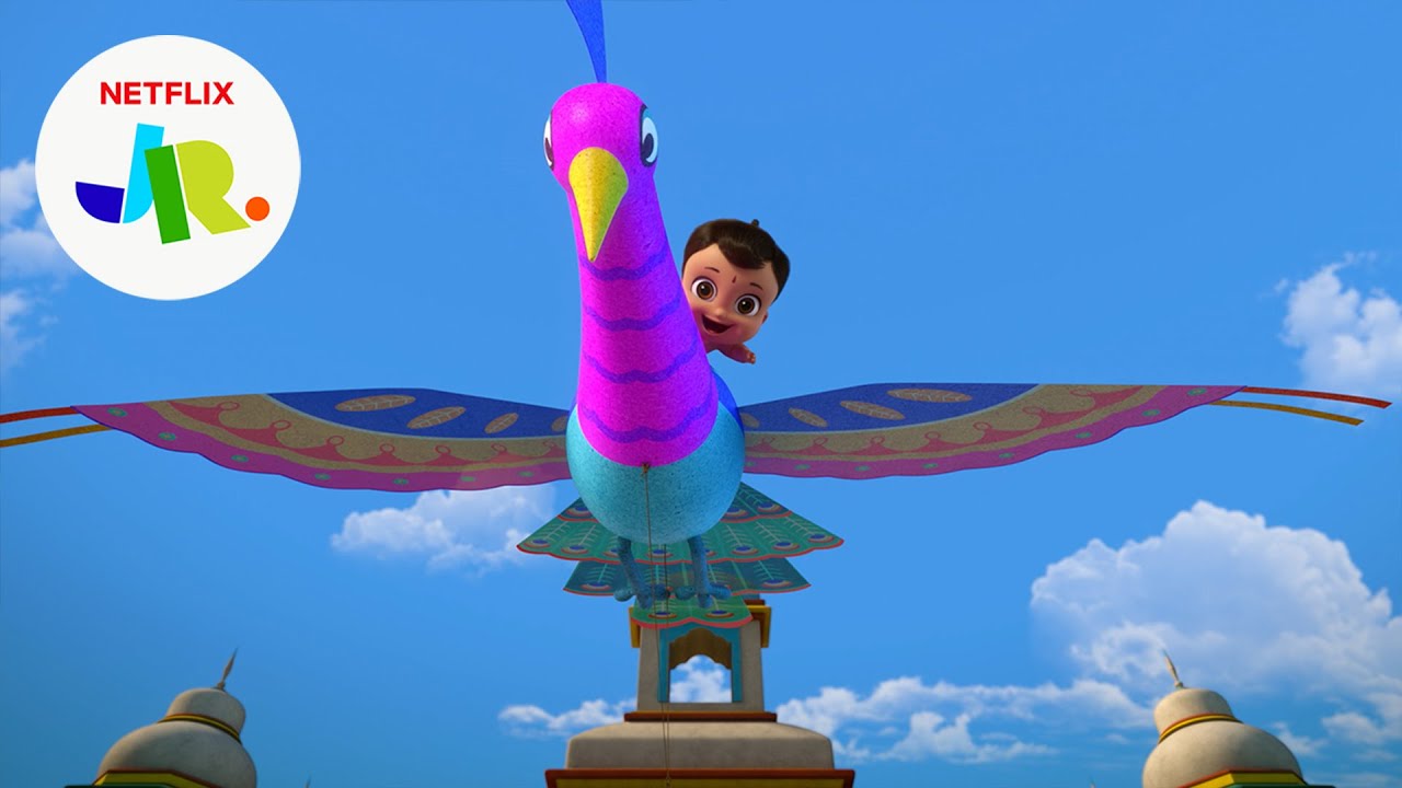 The Beautiful Bird Kite Chase  Mighty Little Bheem Kite Festival  Netflix Jr