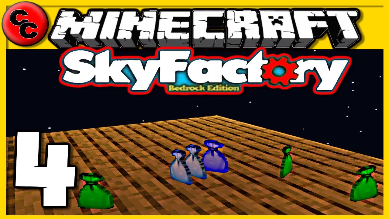 SkyFactory V1 " Minecraft Let's Play Ep4 Loot Bags " YouTube