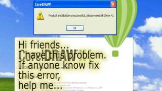Corel Draw X4 installation error (4)