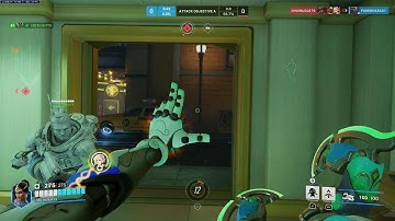 Overwatch 2: Role queue Midtown Bastion/Symmetra