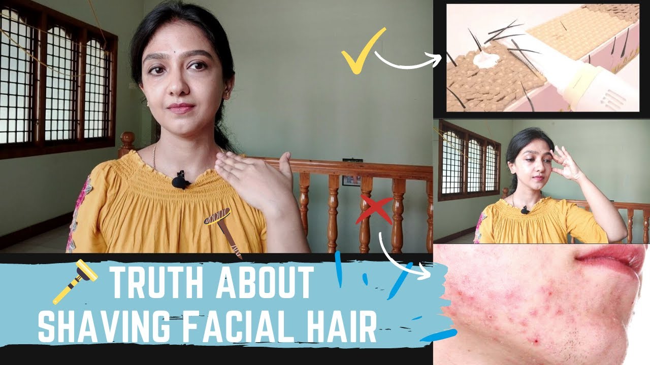 Truth & Myths Shaving Facial Hair Pros & Cons Anbudan PRIYA YouTube