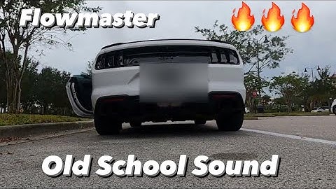 2018 Mustang GT: Flowmaster 40s With H-Pipe Resonator Delete ￼