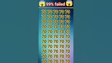 99% failed 😱 #find #impossible #number #challenge #viral #trending #shorts #reels #trend #short#reel