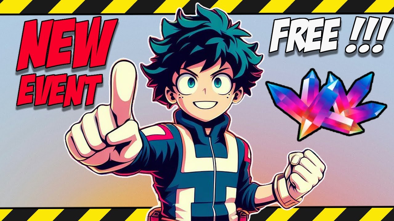 FREE HERO CRYSTALS are back in MY HERO ULTRA RUMBLE