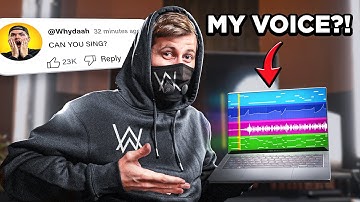 Can AI Make Me Sing? (Recreating 