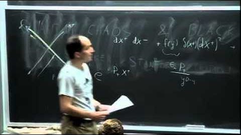 Juan Maldacena - Entanglement Entropy 3