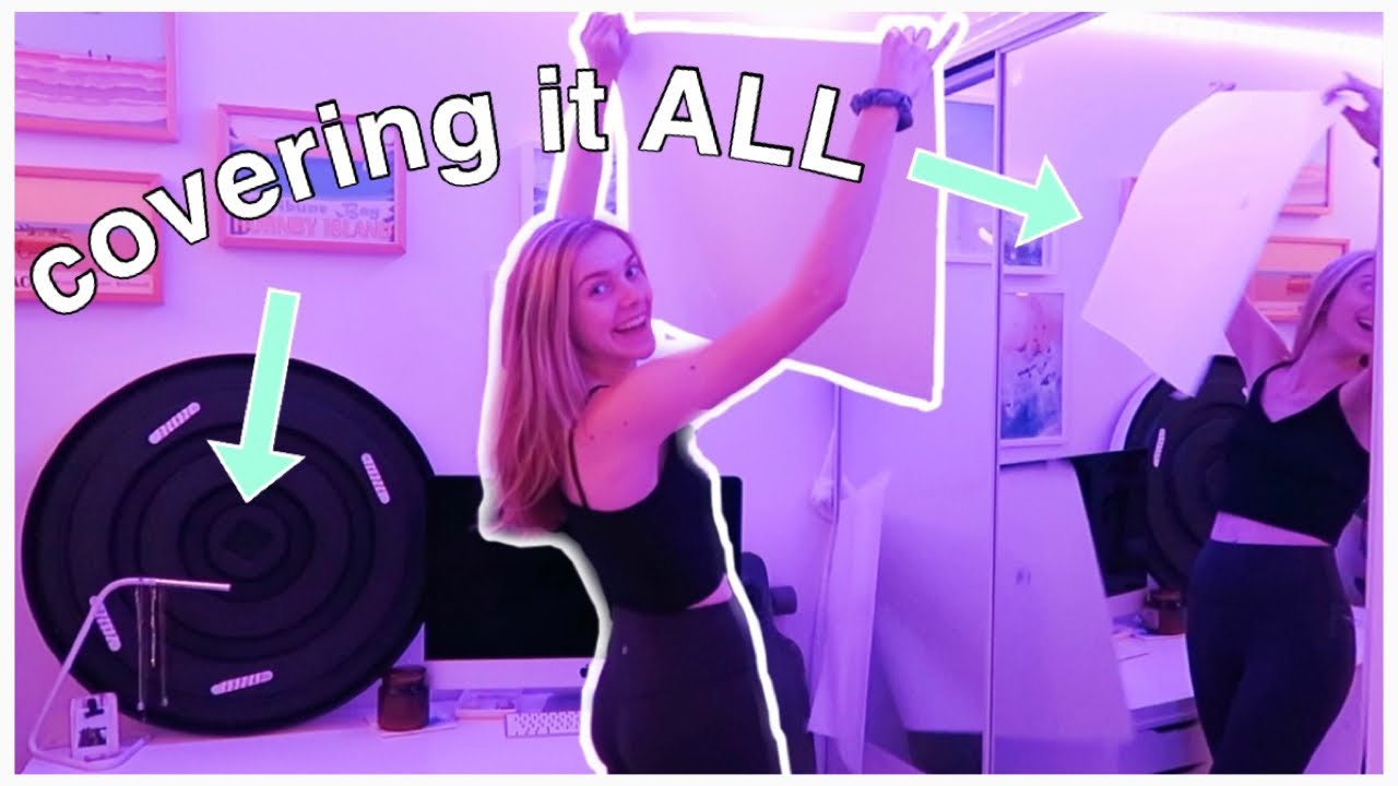 COVERING ALL MY MIRRORS FOR A WEEK (tik tok challenge) YouTube