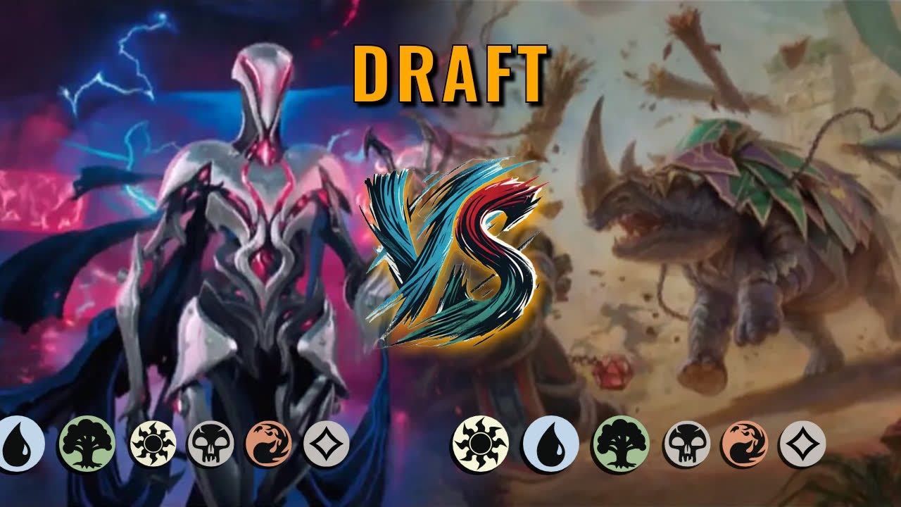 MTG Draft - Simic Midrange by FlushRoyal VS 5 Color Midrange by Angeleyes007