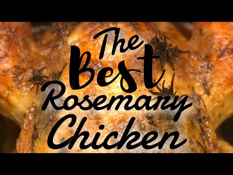 Easy Organic Farm Fresh Garlic and Rosemary Chicken