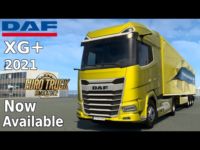 Novos caminhões DAF XG já estão disponíveis no Euro Truck Simulator 2 -  Blog do Caminhoneiro