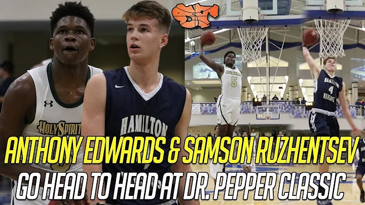 ANTHONY EDWARDS & SAMSON RUZHENTSEV GO HEAD TO HEA...