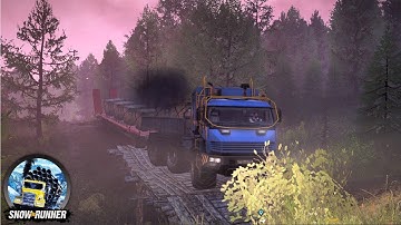 Secure Container Delivery | Radioactive Fossils | TAYMYR - Drowned Lands | SNOWRUNNER Gameplay